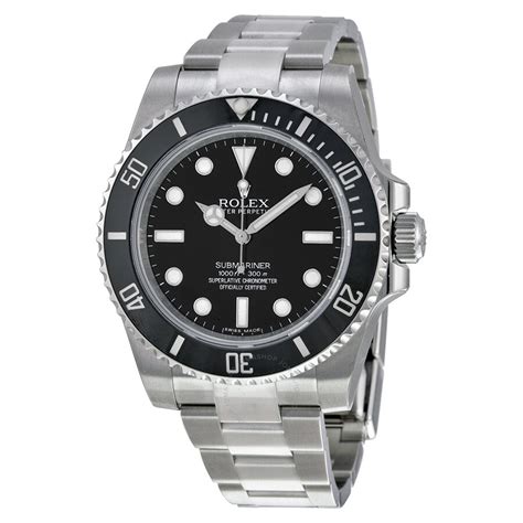 rolex submariner black automatic mens watch|rolex submariner official website.